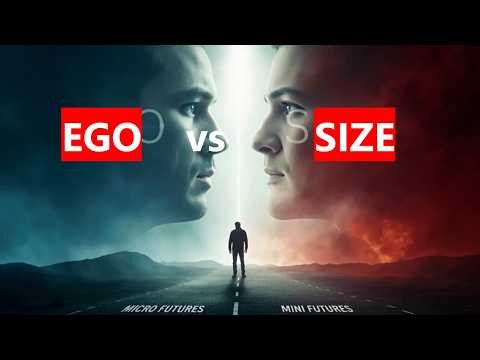 Why Trading Bigger Feels Harder The Ego Trap in Futures Micros vs Minis