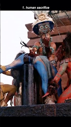 Apocalypto: The Brutal Truth of Mayan Sacrifice 🩸🗿#film #movie