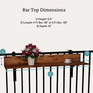 Views Balcony™ Bar 2.0 (5ft)