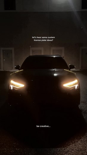 Custom Audi License Plate Ideas for S3 and RS3 | Formal Car Inspiration