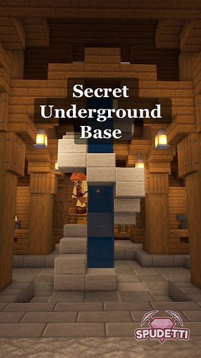 Hidden Underground Base Tutorial | Minecraft Builds