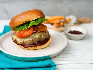 Lean Loaded Cheeseburger Recipe