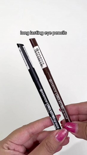 Essence Long Lasting Eye Pencils - Swatches and Review