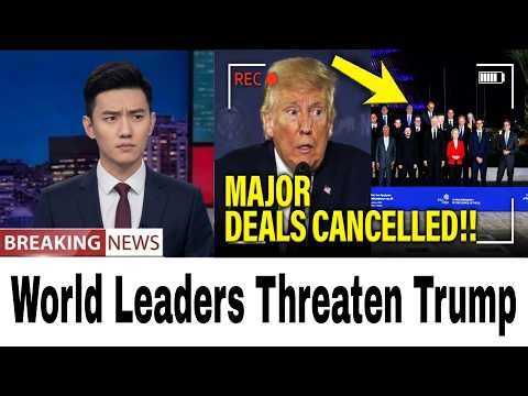 WORLD LEADERS REACT: The Moment Trump’s New Deals COLLAPSED!