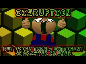 Disruption But Every Turn A Different Character Is Used (Disruption BETADCIU) || Friday Night Funkin