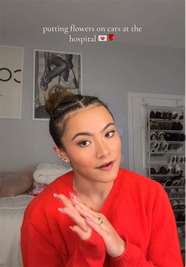 Spreading Love with Flowers on Valentine's Day