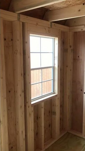 10x16 Side Lofted Barn by Graceland Portable Buildings at F4 Portable Buildings in TEXAS