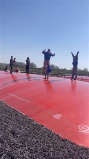 🎶 Nothin’ But a Good Time at Thompson Farm! 🎶 Who says farms are just for kids? Slide, bounce, laugh, and soak in all the fall fun — adults, this one’s for you! 🍂 Fresh air ✅ 🍹 Tasty treats ✅ 🎃 Pumpkins, raspberries & good vibes ✅ Come make memories, big and small — there is no age limit! 🤪 #thompsonfarm #fallvibes #parentscanhavefuntoo #familyfun #farm | Thompson Farm