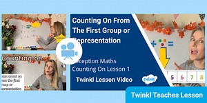 Early Years (Ages 3-5) Maths: Counting On Video Lesson 1
