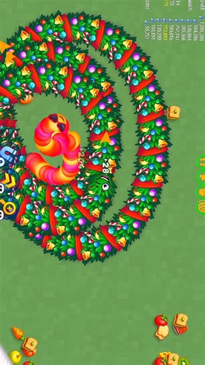 Wormszoneio magic gameplay! 🐍😈#snakezone #wormszone #shortsfeed #foryou #shorts #viral #trending