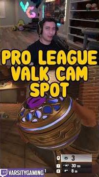 PRO LEAGUE VALK CAM SPOT (SIEGE SCHOOL) #shorts