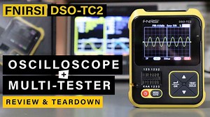 FNIRSI DSO-TC2 Oscilloscope & Multi-Component Tester - TechCorner.TV
