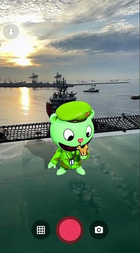 Flippy #augmentedreality #happytreefriends