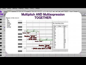 UTAU Multipitch & MultiExpression tutorial (explained in 1:05)