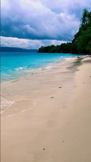 Pantai Pasir Putih Manokwari, West Papua Indonesia.