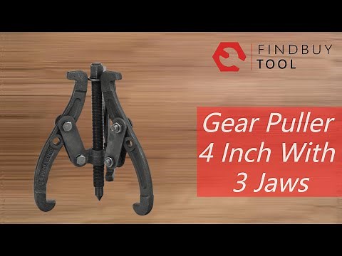 Gear Puller 4 Inch With 3 Jaws - Demonstration