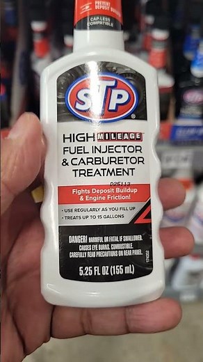 STP High Mileage Fuel Injector and Caburator treatment