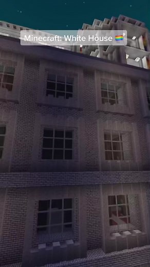 Building the White House in Minecraft