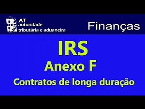 Income Tax: How to fill out the declaration step by step | Long-term contracts - Annex F