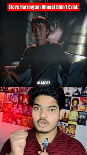 Steve Harrington Almost Didn’t Exist 😳 #shorts #strangerthings #steveharrington