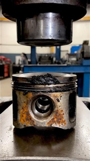 piston vs hydraulic Press #viral