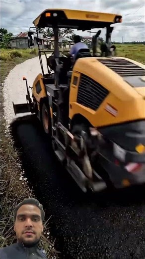🚧 From Mud to Masterpiece — Watch This Road Transformation🛣️#constructionlife #roadrepair #shorts