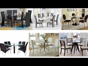 Glass Dining Table Sets Ideas/Top Dining Table Designs With Glass Top