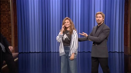 Ryan Gosling's Eva Mendes Surprise on Fallon Was the Most Romantic Moment on TV All Week. It Also Fit a Familiar Playbook