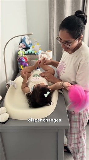 Our Baby Changing Station Setup 🤍 | Nursery Organization