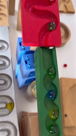 Marble Run ☆ HABA Squiggle Course × Pop Cube