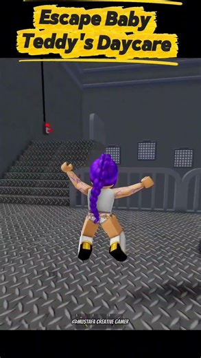 Roblox Escape Baby Teddy's Daycare Part-6 #roblox #fyp #obby