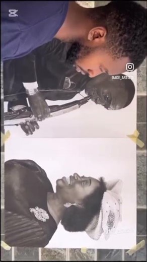 My Drawing of Dr. Pastor Paul & Dr. Mrs Becky Enenche. #dunamisinternationalgospelcentre #viral