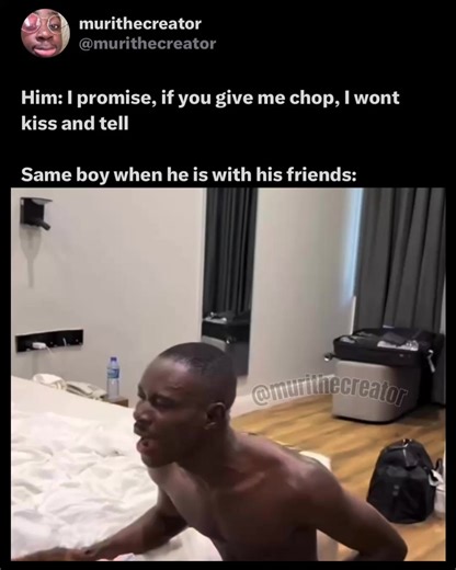 Witty Meme on Not Kissing and Telling