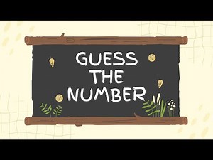Guess the number (Brain Break for kids)