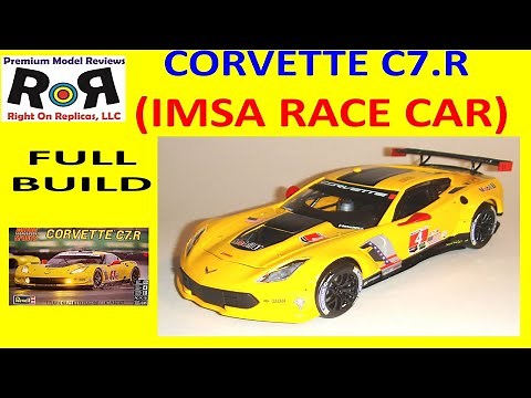 Corvette C7.R 1:25 Scale Revell 4304 -Full Build & Review