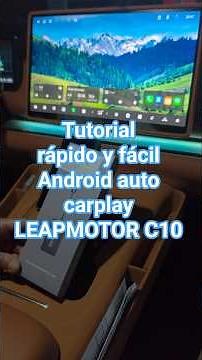 Quick tutorial android auto or carplay Leapmotor C10 @leapmotorglobal