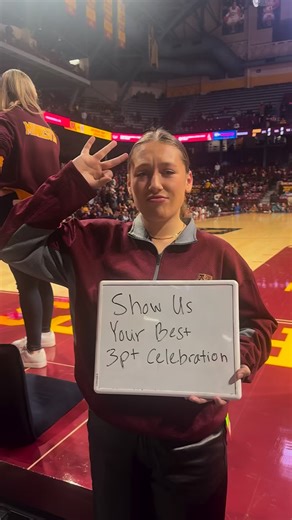 The Barnyard’s best three point celebrations! 🤣 | Minnesota Gophers
