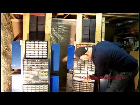 BYO DIY Electronic Parts Cabinet Storage Bin System