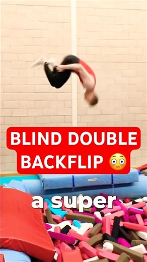 Blind Double Backflip With 2 Twists… I Finally Landed It! 😳🔥
