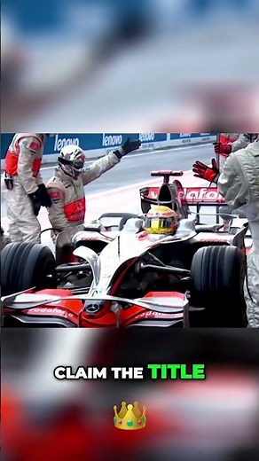 F1 2008 Brazil Hamilton's Last Lap Title Win!