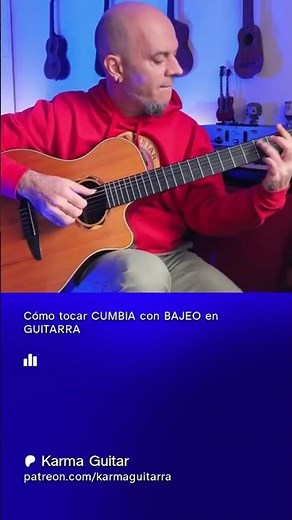 New Tutorial on Sunday 👉 How to play CUMBIA with BASS on GUITAR 🎸