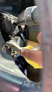 Ignition switch lock cylinder DIY 2005 Honda Accord ignition switch electrical replacement #car