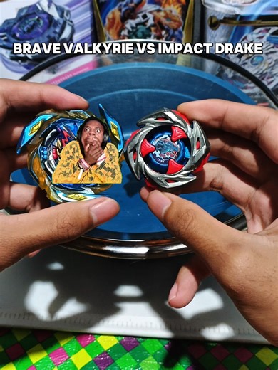 Brave Valkyrie vs Impact Drake: Epic Beyblade Battle
