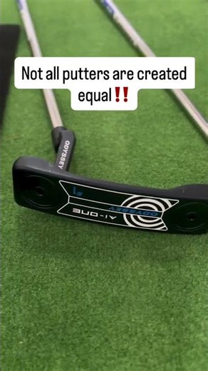 Not all putters are created equal!! #golfputting