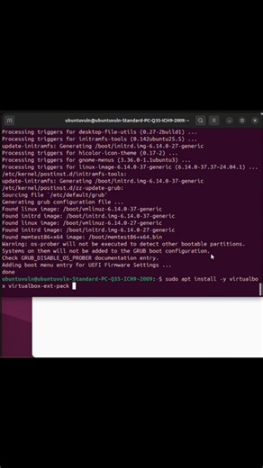 Install VirtualBox on Ubuntu | #Terminal #Installation + #Extension #Pack (3) #VirtualBox #Ubuntu