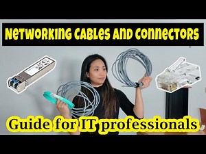 Networking Cables and Connectors Every IT Professional Should Know | Real World Examples