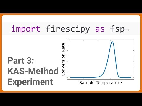 Activation Energy with KAS Method from Experimental Data | FireSciPy