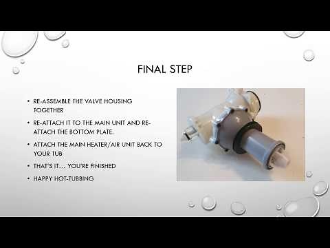 How to fix a water leak from a Lay-Z-spa Air Hole - The easy way