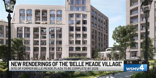 New renderings of Belle Meade Village released