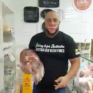 9.9K views · 242 reactions | I just found the Italian style antidote for the corona virus it’s a prusutto mask and it’s prusutto is on special for $19.99 kilo #wtf#crazy#corona | Kapirisland pizzas | Facebook